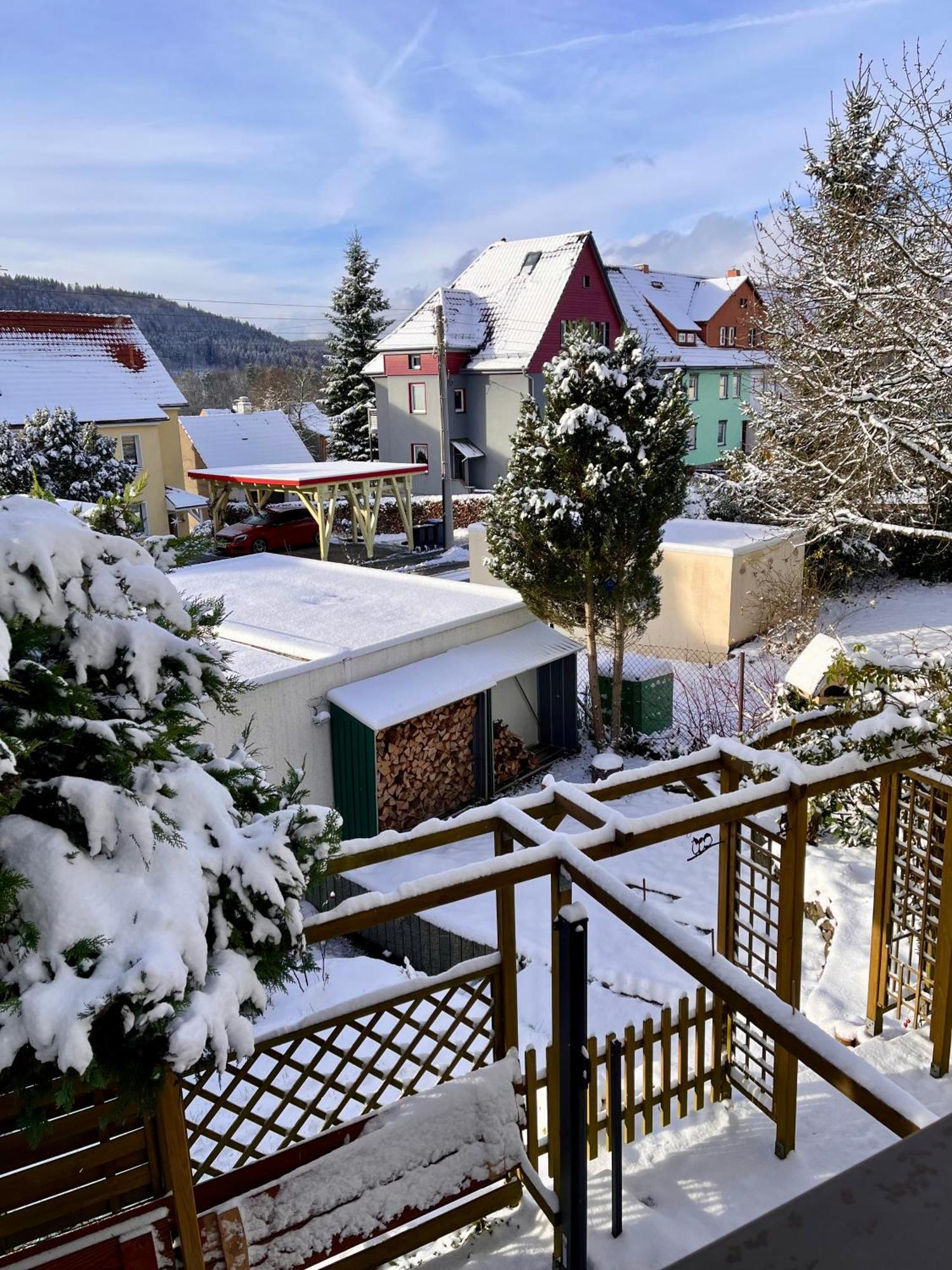 Ferienwohnung Regenbergblick Zella-Mehlis Exterior foto